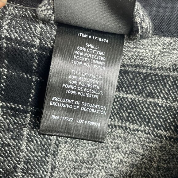 NEW Colorado Clothing Men's XXL Plaid Flannel Shirt Jacket Plaid - Picture 7 of 10